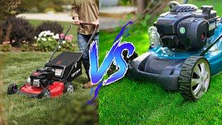 Push Lawn Mower vs Self Propelled