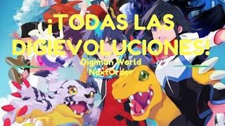 Digimon World Next Order - ¡TODAS LAS DIGIEVOLUCIONES!