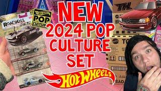 I CAN’T BELIEVE I FOUND THE NEW HOT WHEELS POP CULTURE SET 2024 - NEW 2024 SUPER TREASURE HUNT FUND