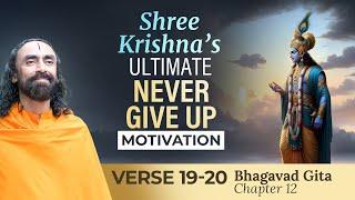 Shree Krishna's ULTIMATE Never Give up Motivation to Persist Beyond Failures | Swami Mukundananda