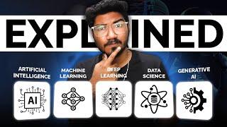 AI vs Machine Learning vs Deep Learning vs Data Science vs Generative AI | Tamil