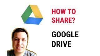  HOW TO SHARE GOOGLE DRIVE (files, folders or entire drive)?