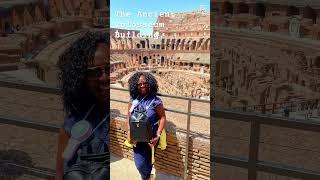 A Peak Inside The Ancient  Colosseum  Building #Rome#Italy