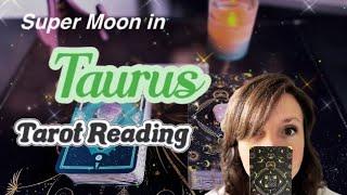 IS THIS MESSAGE FOR YOU??  SUPER MOON  in Taurus ️| Tarot Reading #fullmoontarotreading