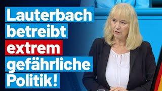 Lauterbach betreibt extrem gefährliche Politik! - Christina Baum - AfD-Fraktion im Bundestag