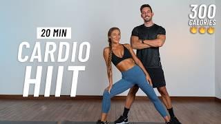 20 Min Fat Burning HIIT Workout - Full body Cardio, No Equipment, No Repeats