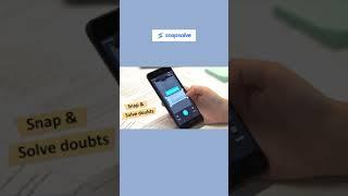 Best Doubt Solving App| Solve PCMB doubts in an Instant | Snapsolve #shorts