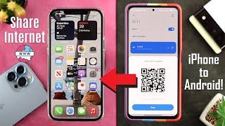 Share Internet Wi-Fi From Android To iPhone [How To using QR Code]