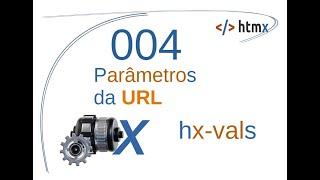 Curso de Htmx 004 - Parâmetros da URL - hx-vals