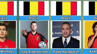 Belgium ke Top 30 Legendary Football Players | Football Stars of Belgium