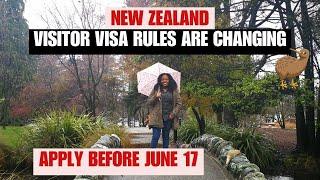 Lastest changes to Visitor Visa New Zealand