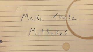 Make these career mistakes