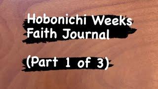 HOBONICHI WEEKS FAITH JOURNAL & PRAYER TRACKER: How I’ve Used It (Past & Present) - Part 1 of 3