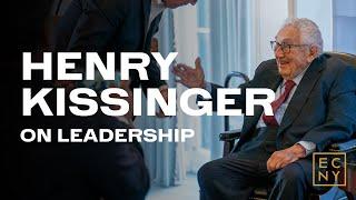 Leadership Advice from Henry Kissinger on his 100th Birthday