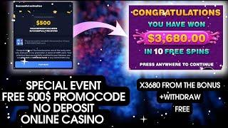 Unlock a $500 Free Bonus for New Players | No Deposit Required | X3680 Bonus  Free Spins Await!