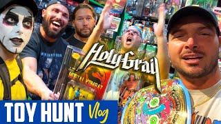 ETHAN PAGE COMPLETES RARE MOC VINTAGE TOY SET • Cojo's Toy World Danhausen & Charlie • Toy Hunt Vlog