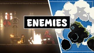 Adding ENGAGING Enemies to my Metroidvania!