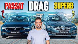 Passat ve Superb Drag Yarışı!  | Ezeli Rakipler Yarışıyor