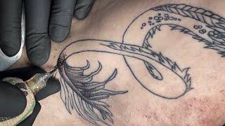 Whip Shading Dragon Tattoo
