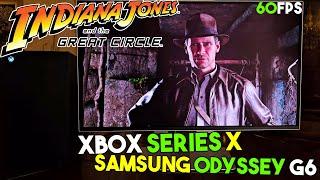 Asi es INDIANA JONES and THE GREAT CIRCLE en XBOX SERIES X!!! - Samsung Odyssey G6 2024