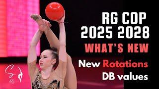 RG CoP 2025 2028 WHAT’s NEW | New Rotations DB values