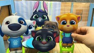 My Talking Tom Friends. Cardboard Friends. DIY