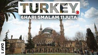 KAGUM LIHAT MASJID TERTUA DAN SEJARAH ISLAM DI TURKI (LIBURAN PUAS KE TURKEY CUMA 11 JUTA) - DAY 1