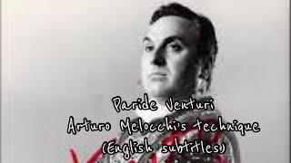 Paride Venturi on Melocchi’s teachings