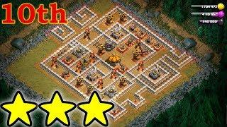 Бумажная карта. Одиночная кампания на 10 тх. Clash of Clans. Карты гоблинов.