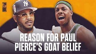 Carmelo Anthony on Why Paul Pierce Deserves More Love From NBA Fans