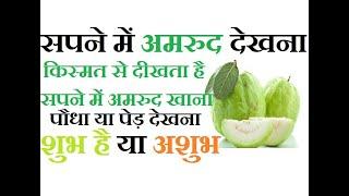 सपने में अमरुद देखना या खाना का मतलब क्या होता है? अमरुद का पेड़ देखना या अमरुद खरदीना का सही अर्थ