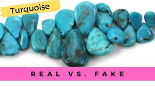 Don't Be Scammed - How to Tell Real Turquoise From Fake Stone -  (stabilized vs reconstituted)