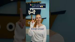 Nie mehr Karies beim Kind - Zahnpiraten Hamburg Zahntipps #Shorts