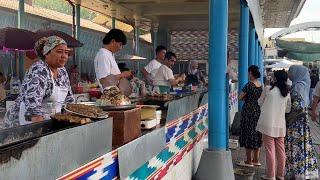 CENTRAL ASIAN BIGGEST BAZAR IN TASHKENT! | CHORSU BAZAAR | Sagban Food