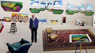 David Hockney: Moving Focus Ausstellung 2022 im Kunstmuseum Luzern, Schweiz (4K, HDR, 60 fps)