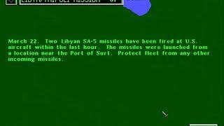 AEGIS Guardian of the Fleet  HYPERSPIN DOS MICROSOFT EXODOS NOT MINE VIDEOS1994