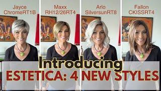 Introducing 4 New Estetica Wig Styles: JAYCE, MAXX, ARLO, FALLON ~ Unboxing & Wig Reviews