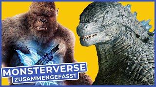 Vor Godzilla x Kong: Das MONSTERVERSE zusammengefasst