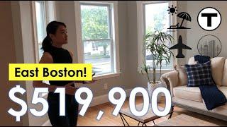 Inside a $520,000 New Condo Conversion in East Boston- 527 Bennington St, Unit #1