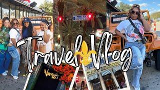 VLOGMAS: NEW ORLEANS BDAY TRAVEL VLOG + 2ND LINE STREET CULTURE + BOURBON STREET, NICE GUYS & MORE