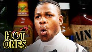 John Boyega Summons the Force While Eating Spicy Wings | Hot Ones