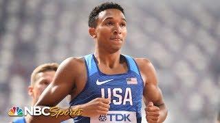 Donavan Brazier wins 800m semifinal at World Track and Field Championships | NBC Sports