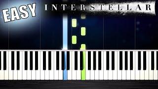 Interstellar - First Step - EASY Piano Tutorial by PlutaX
