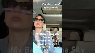 @ReenaSkyTM My Baby ️ Showing Off Her New Car Mount At Home in LA @reenasky.vip/TikTok