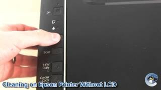 How to do Head Cleaning on Epson Printer Without Screen