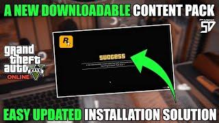 GTA V ONLINE - A NEW DOWNLOADABLE CONTENT PACK HAS BEEN DOWNLOADED AND INSTALLED | EASY SOLUTION
