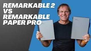 reMarkable 2 vs reMarkable Paper Pro