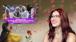 Putri Ariani and Peabo Bryson-Beauty and The Beast| FIRST TIME REACTION