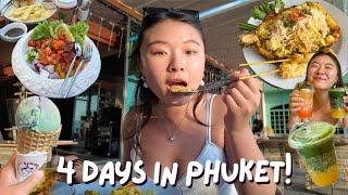 TRAVEL VLOG ️ 4 days in PHUKET! Cafes, sight-seeing, resorts & our hotel!