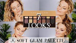 7 Looks | Soft Glam Palette Anastasia Beverly Hills